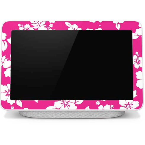 Pink and White Google Home Hub Skin