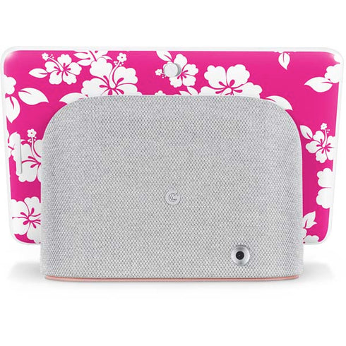 Pink and White Google Home Hub Skin