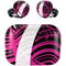 Pink and White Hipster Amazon Echo Buds Skin