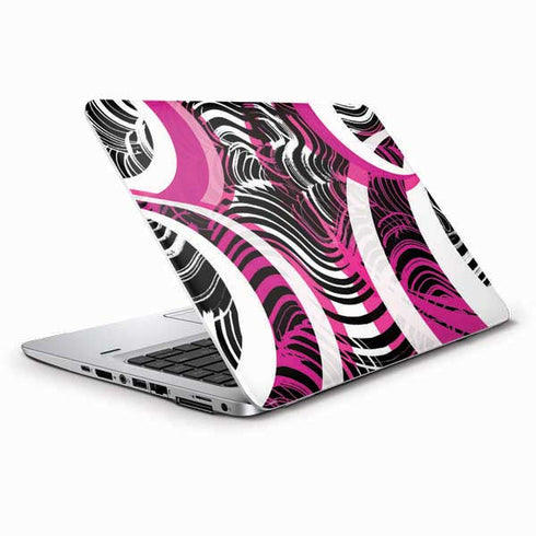 Pink and White Hipster HP Elitebook Skin