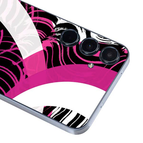 Pink and White Hipster Galaxy A36 5G Skin