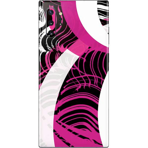 Pink and White Hipster Galaxy Note 10 Plus Skin
