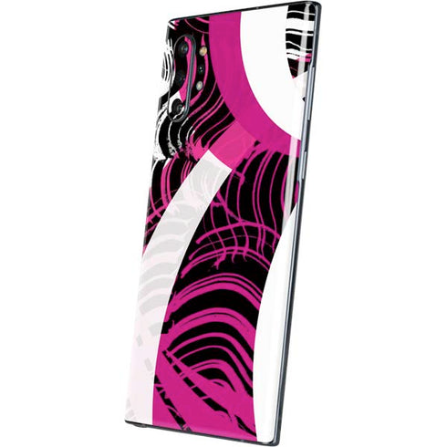 Pink and White Hipster Galaxy Note 10 Plus Skin