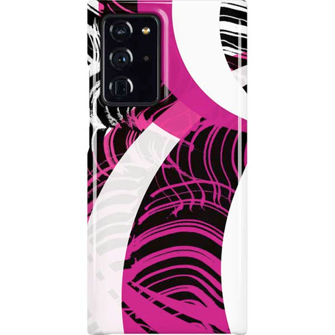 Pink and White Hipster Galaxy Cases