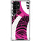 Pink and White Hipster Galaxy S23 Ultra Clear Case