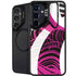 Pink and White Hipster Galaxy S25 Kickstand Case