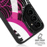 Pink and White Hipster Galaxy S24 Plus Kickstand Case