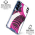 Pink and White Hipster Galaxy S25 Plus Clear Case