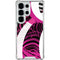 Pink and White Hipster Galaxy S25 Ultra Clear Case