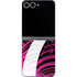Pink and White Hipster Galaxy Z Flip6 Skin