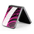 Pink and White Hipster Galaxy Z Flip6 Skin