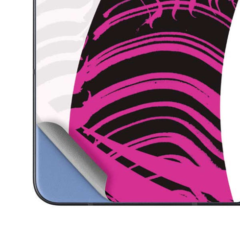 Pink and White Hipster Galaxy Z Fold5 5G Skin