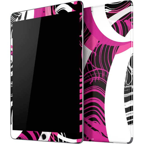 Pink and White Hipster iPad Skins