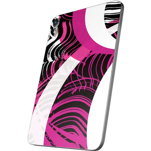 Pink and White Hipster Apple iPad Mini Skin