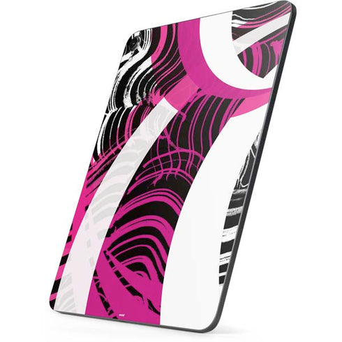 Pink and White Hipster Apple iPad Pro Skin