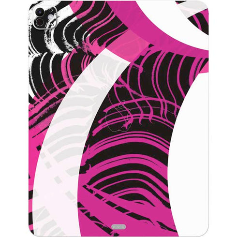 Pink and White Hipster iPad Pro 13in M4 (2024) Skin