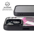 Pink and White Hipster iPhone 14 Plus Kickstand Case