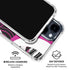 Pink and White Hipster iPhone 15 Clear Case