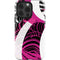 Pink and White Hipster iPhone 15 Pro Impact Case