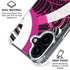 Pink and White Hipster iPhone 16 Plus Clear Case