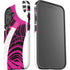 Pink and White Hipster iPhone 16 Plus Impact Case