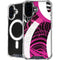 Pink and White Hipster iPhone 16 Plus MagSafe Case