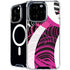 Pink and White Hipster iPhone 16 Pro Max MagSafe Case