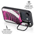 Pink and White Hipster iPhone 16e Kickstand Case