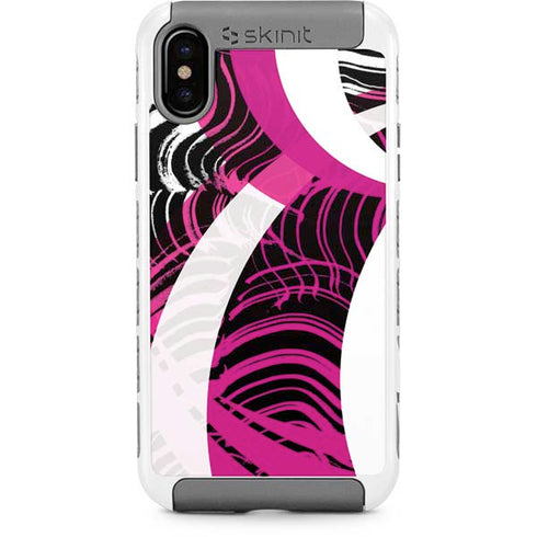 Pink and White Hipster iPhone Cases