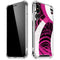 Pink and White Hipster iPhone X/XS Clear Case