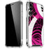 Pink and White Hipster iPhone X/XS Clear Case
