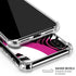 Pink and White Hipster iPhone X/XS Clear Case