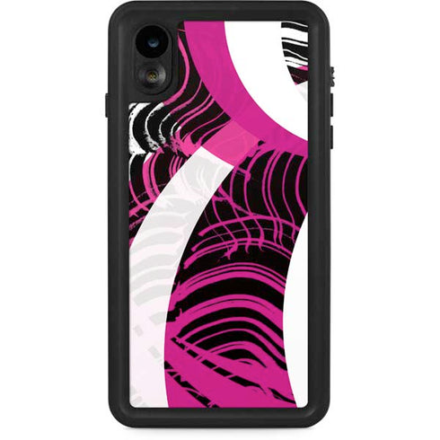 Pink and White Hipster iPhone Cases