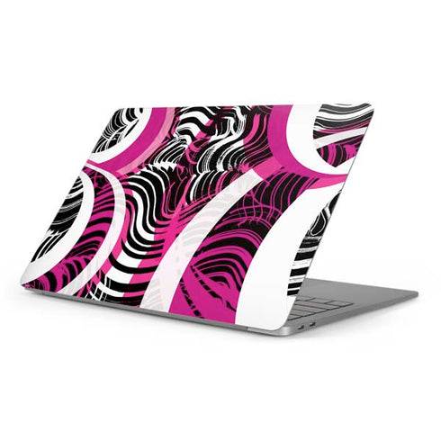 Pink and White Hipster Apple MacBook Pro 16-inch Skin