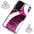 Pink and White Hipster Moto G Power 5G (2024) Clear Case