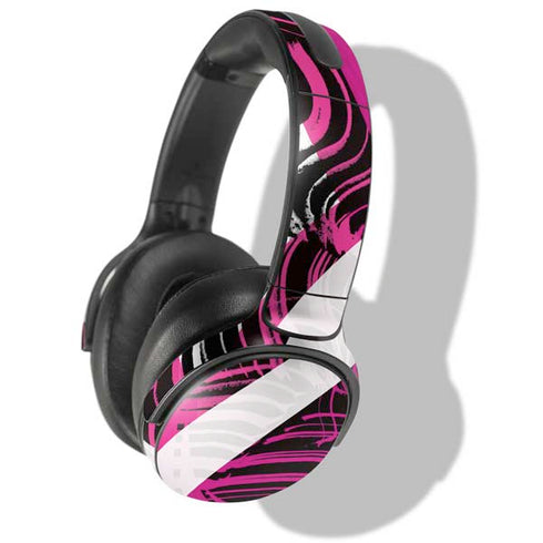 Pink and White Hipster Skullcandy Venue Skin