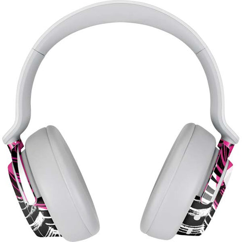 Pink and White Hipster Surface Headphones Skin