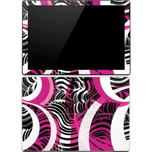Pink and White Hipster Surface Pro 4 Skin