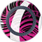 Pink and White Hipster Wireless Charger Skin