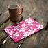 Pink and White iPad Skins