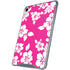 Pink and White iPad 11th Gen (2025) Clear Case