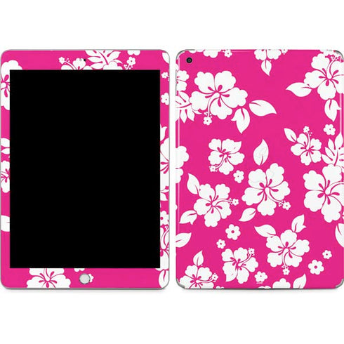Pink and White Apple iPad Skin