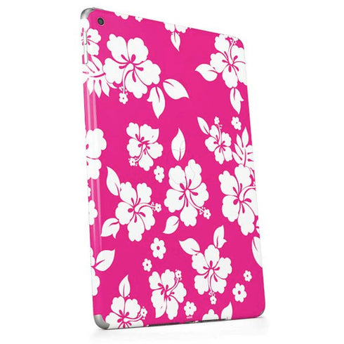 Pink and White Apple iPad Skin