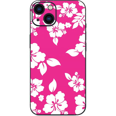 Pink and White iPhone Skins