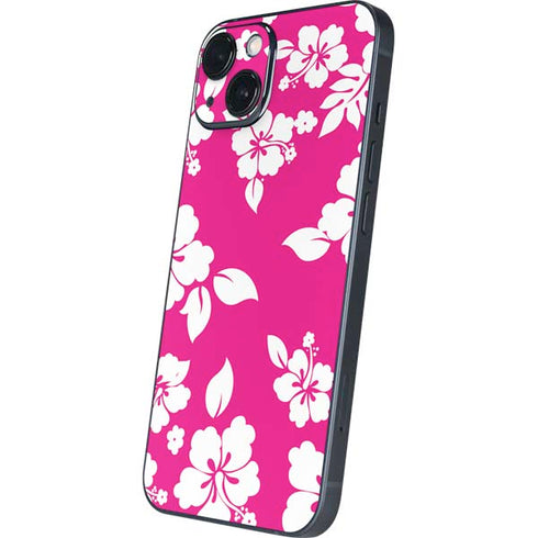 Pink and White iPhone Skins