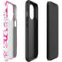 Pink and White iPhone 15 Pro Impact Case