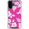 Pink and White iPhone 16 Plus Clear Case