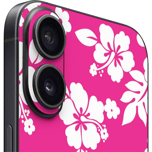 Pink and White iPhone 16 Skin