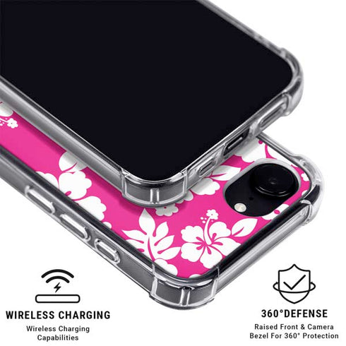 Pink and White iPhone 16e MagSafe Case