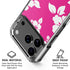 Pink and White iPhone 18 Pro Clear Case